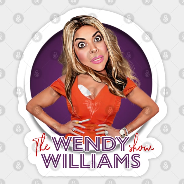 Wendy Williams Sticker by Zbornak Designs